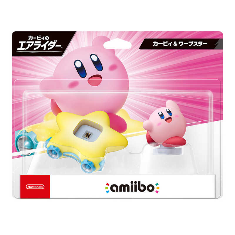 任天堂 Nintendo amiibo カービィ&ワープスター カービィのエアライダーシリーズ NVL-W-CAAA