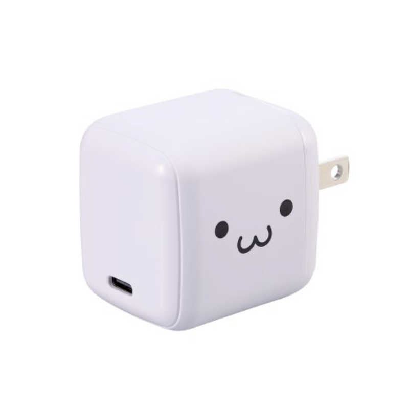 エレコム ELECOM USB Type-C 充電器 しろちゃん MPA-ACCP8565WF