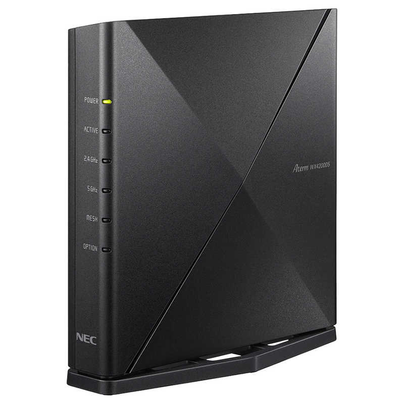 エヌイーシー NEC 無線LANルーター Aterm Wi-Fi 6対応 メッシュ中継機能搭載 3ストリーム PA-WX4200D5