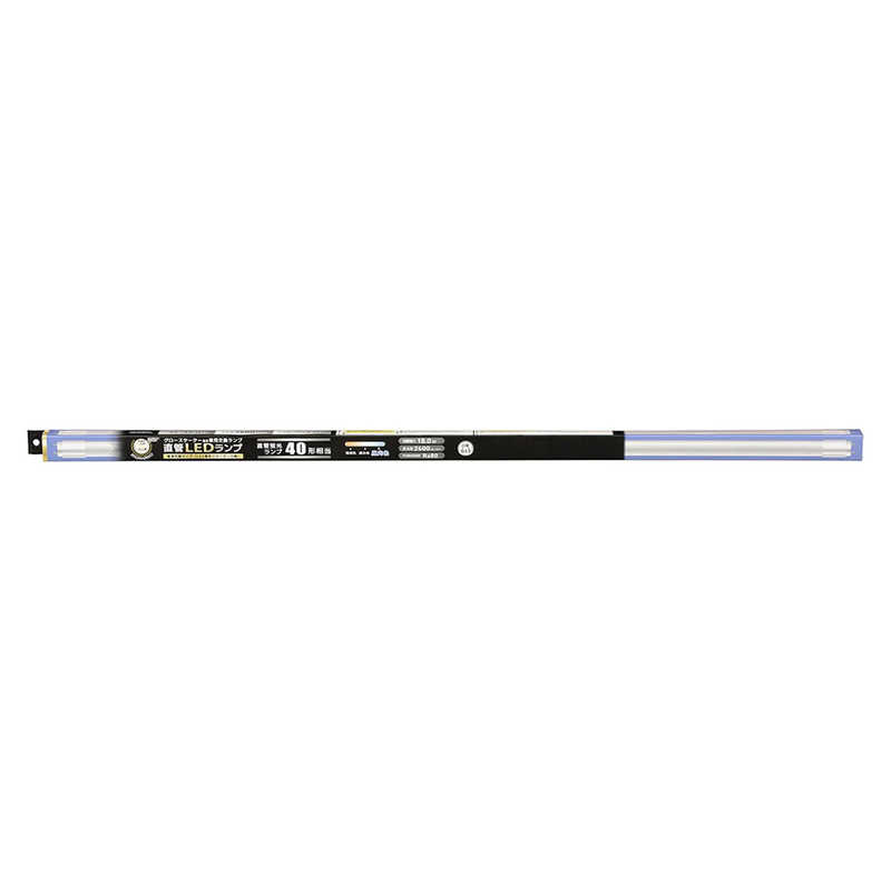 オーム電機 OHM 直管LEDランプ40形相当G13昼光色グロースターター器具専用片側給電仕様 ［G13］ LDF40SSD/18/267