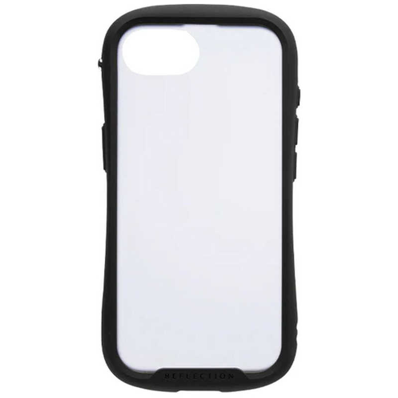 アイフェイス iFace HAMEE iPhone 16e iFace Reflection Frost 強化ガラスクリアケース iFace ブラック 41-988565