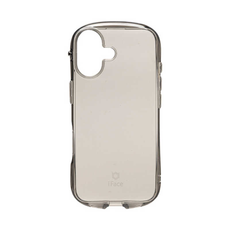ハミィ HAMEE iPhone17用 TPUケース IFACE LOOK IN CLEAR ブラック 41-183414