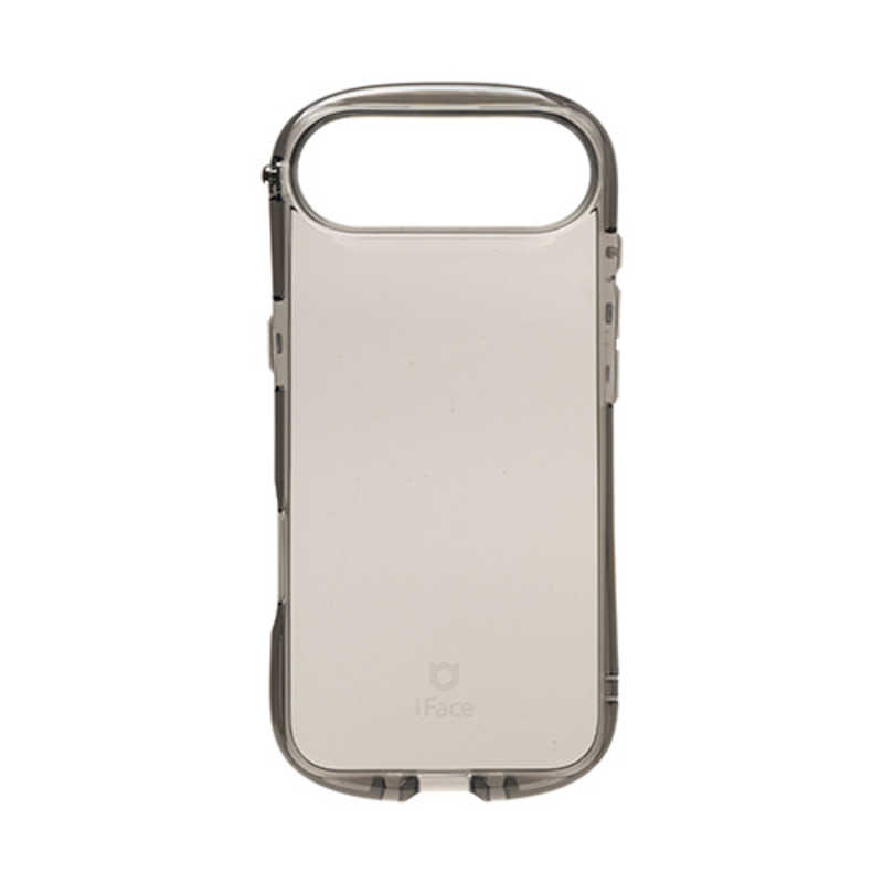 ハミィ HAMEE iPhone Air用TPUケース iFace Look in Clear ブラック 41-183506