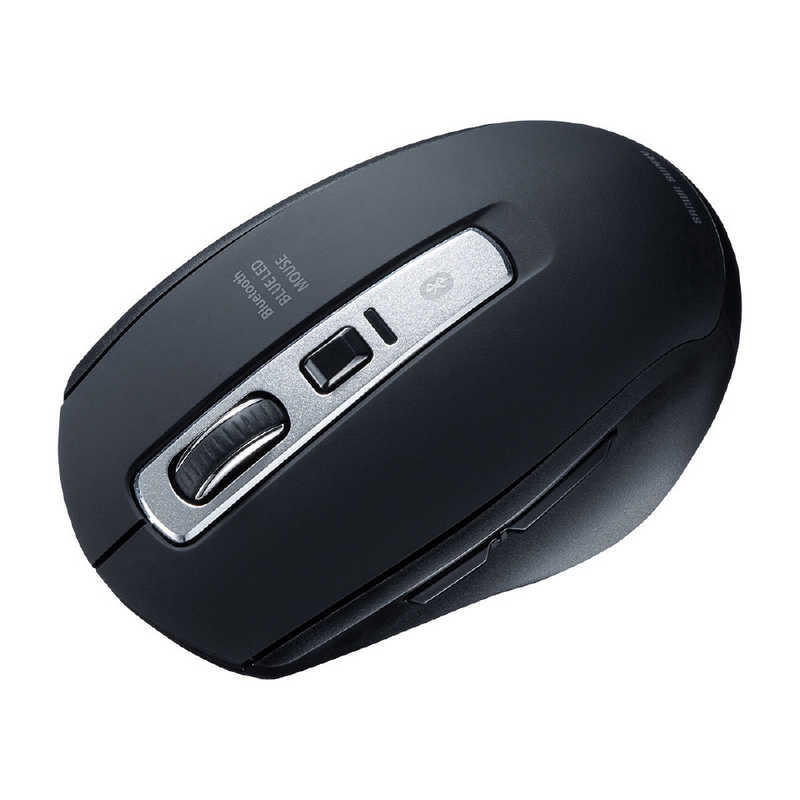 サンワサプライ Sanwa Supply 静音Bluetooth 5．0 ブルーLEDマウス ブラック MA-BTBL162BK