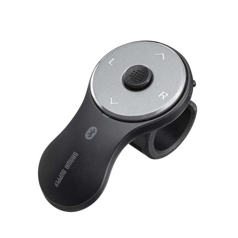 サンワサプライ Sanwa Supply リングマウス [IR LED /無線(ワイヤレス) /5ボタン /Bluetooth] ブラック MA-BTRING3BK
