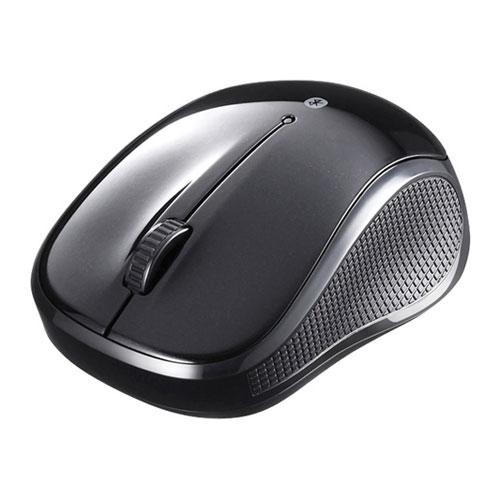 バッファロー BUFFALO Bluetooth3.0対応BlueLED光学式マウス 静音/3ボタンタイプ ブラック BSMBB100BK