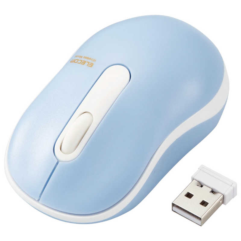エレコム ELECOM?抗菌?ワイヤレス静音光学式マウス?(3ボタン/Sサイズ)?M-DY10DRSKBUL