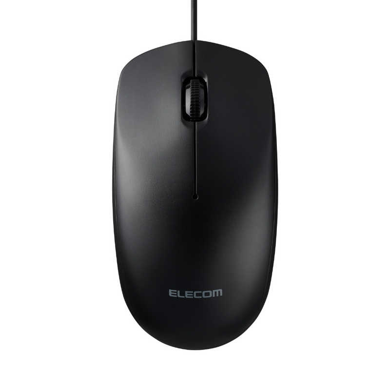 エレコム ELECOM USB　Type-C(TM)有線光学式マウス［3ボタン/Lサイズ］ M-LE10URCBK