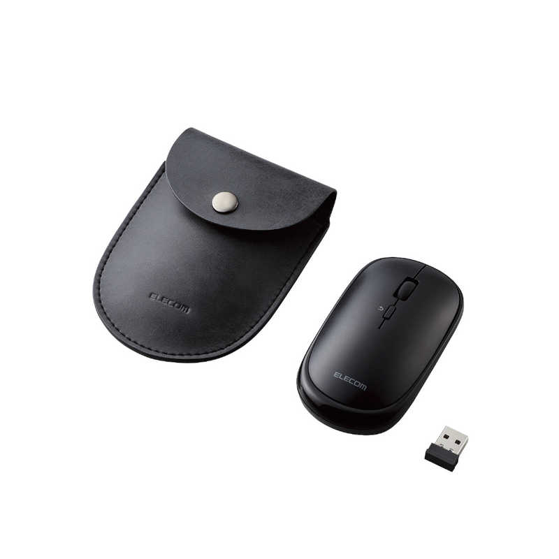 エレコム ELECOM 2.4GHz無線マウスM-TM10シリーズ M-TM10DBBK