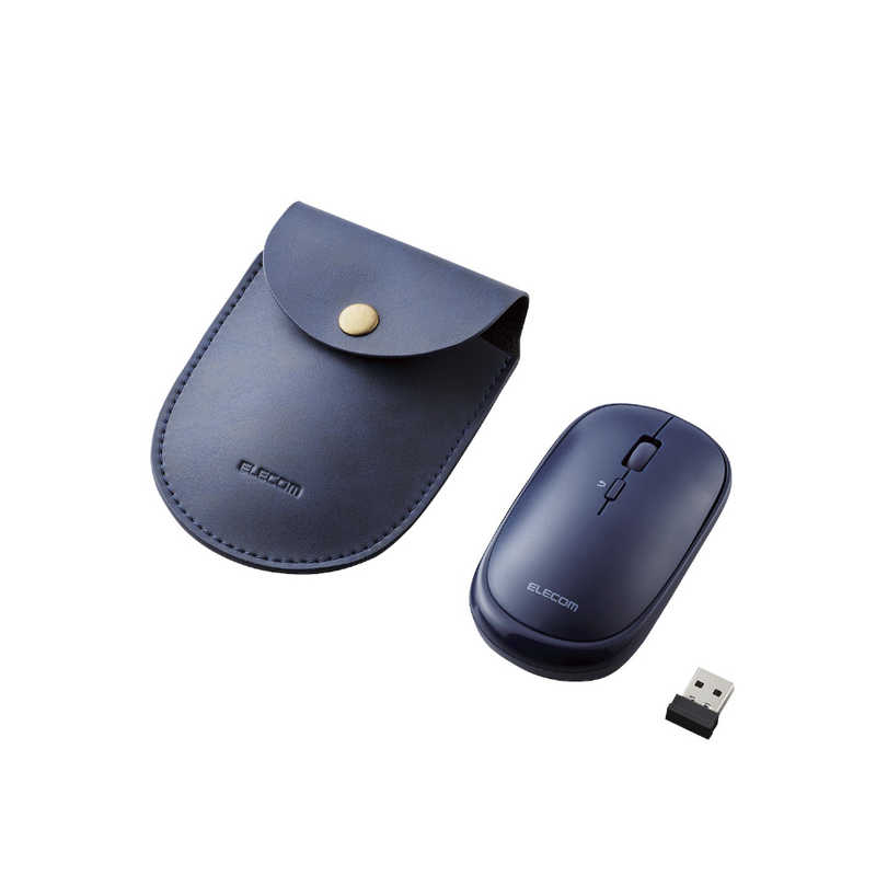 エレコム ELECOM 2．4GHz無線マウス M-TM10シリーズ Slint ブルー M-TM10DBBU