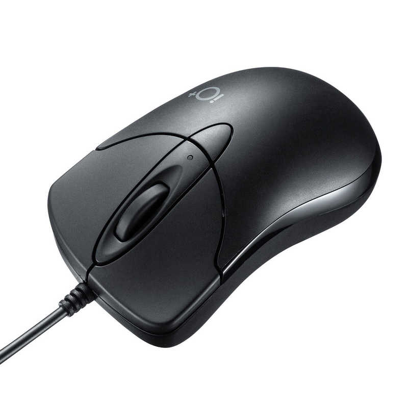 サンワサプライ Sanwa Supply?静音有線ブルーLEDマウス?イオプラス?ブラック?MA-IPYBS301BK