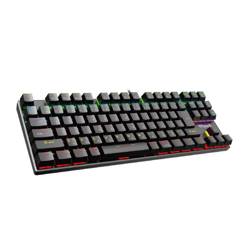 I-CHAIN JAPAN ライト搭載91キーゲーミングキーボード WizarD KL21C1