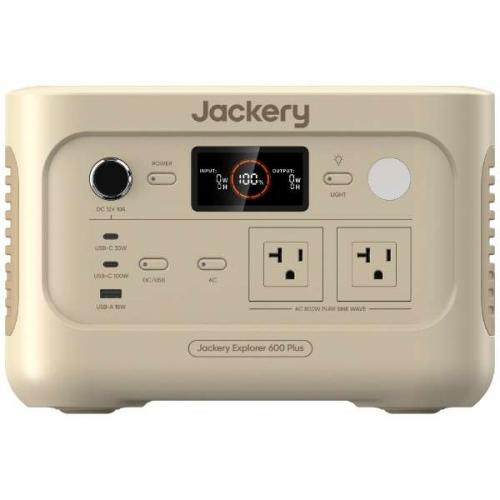 ジャクリ Jackery ポータブル電源 600Plus Jackery サンドゴールド JE-600C-SJ