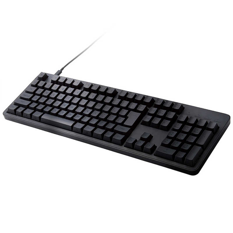 エレコム ELECOM 有線メカニカルフルキーボード TK-MC50UKLBK