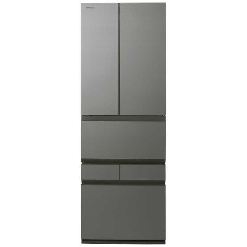東芝 TOSHIBA 冷蔵庫 6ドア 観音開き 487L VEGETA XFSシリーズ フロストグレージュ GR-A490XFS-TH(大型)