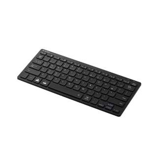 ELECOM Bluetoothミニキーボード パンタグラフ式 ブラック TK-FBP102BK エレコム