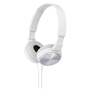 SONY 密閉型ヘッドホン 折りたたみ式 ホワイト MDR-ZX310W ソニー