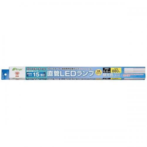 オーム電機 OHM LED直管 15W相当 昼光色 LDF15SSD/6/8
