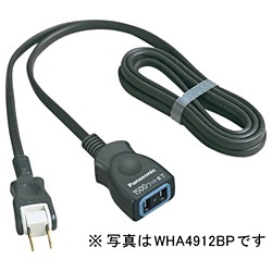 Panasonic 配線器具 延長コードX 1個口 1m ブラック WHA4911BP パナソニック