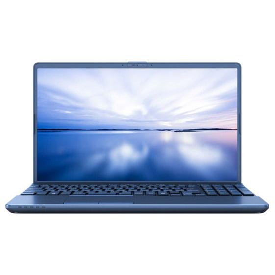 富士通 FUJITSU ノートパソコン 15.6型 Ryzen7 メモリ16GB 256GB SSD メタリックブルー FMVA700K3L