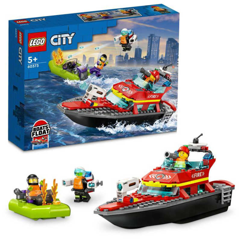 【アウトレット】レゴジャパン|LEGO LEGO レゴ シティ 消防レスキューボート 60373