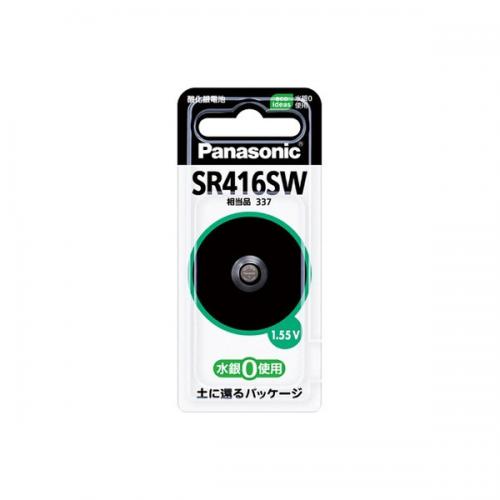 Panasonic 酸化銀電池 SR-416SW パナソニック