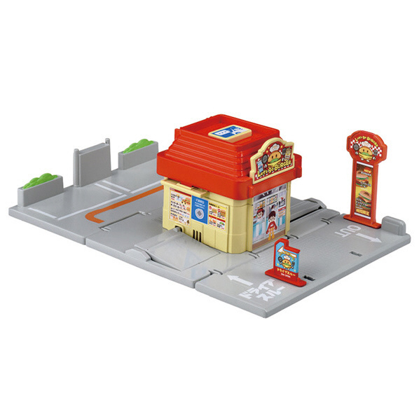 タカラトミー トミカワールド トミカタウン ドライブスルーバーガーショップ ﾄﾐｶﾀｳﾝﾄﾞﾗｲﾌﾞｽﾙ-ﾊﾞ-ｶﾞ-
