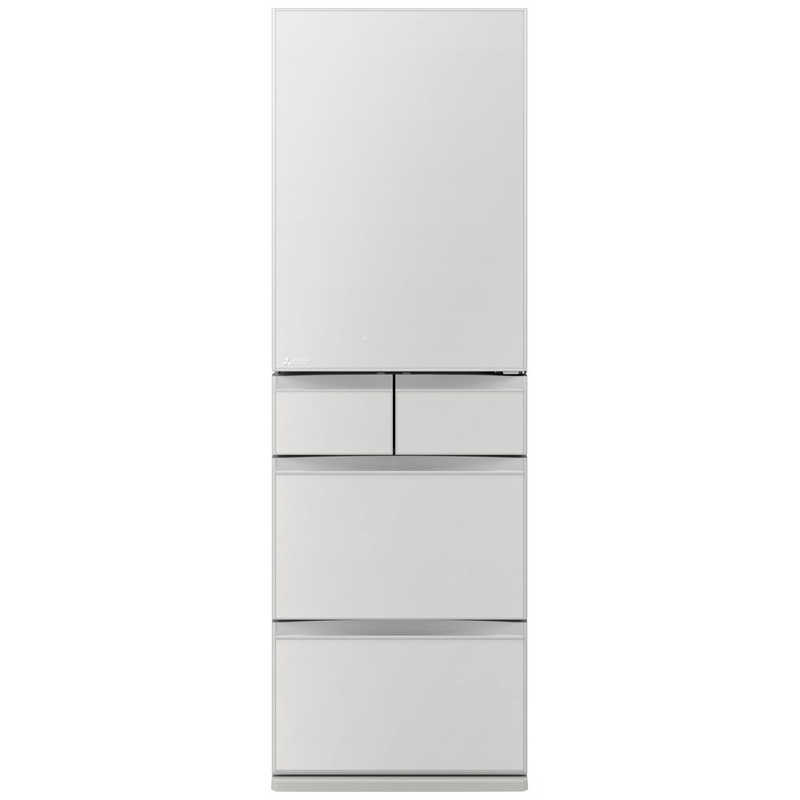三菱 MITSUBISHI 451L 5ドアノンフロン冷蔵庫 MDシリーズ アプリ対応 MDシリーズ 左開き フラットリネンホワイト MR-MD45NL-W(大型)
