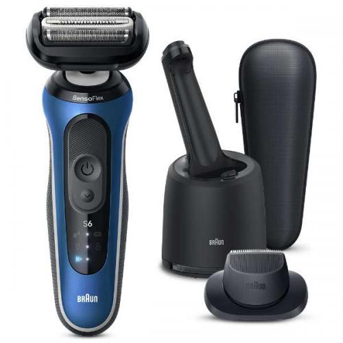 ブラウン BRAUN メンズシェーバー シリーズ6 充電式 3枚刃 洗浄機付きモデル 62-B7200CC