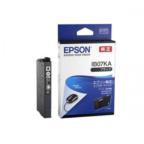 エプソン EPSON 純正インクカートリッジ マウス ブラック IB07KA