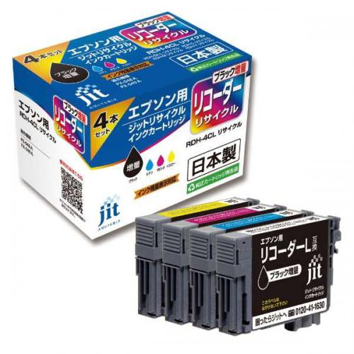 JIT ERDHBL4P リサイクルインクカートリッジ 4色 JITERDHBL4P