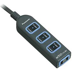 Panasonic 配線器具 ザ・タップ X 4個口 3m ブラック WHA2534BKP パナソニック