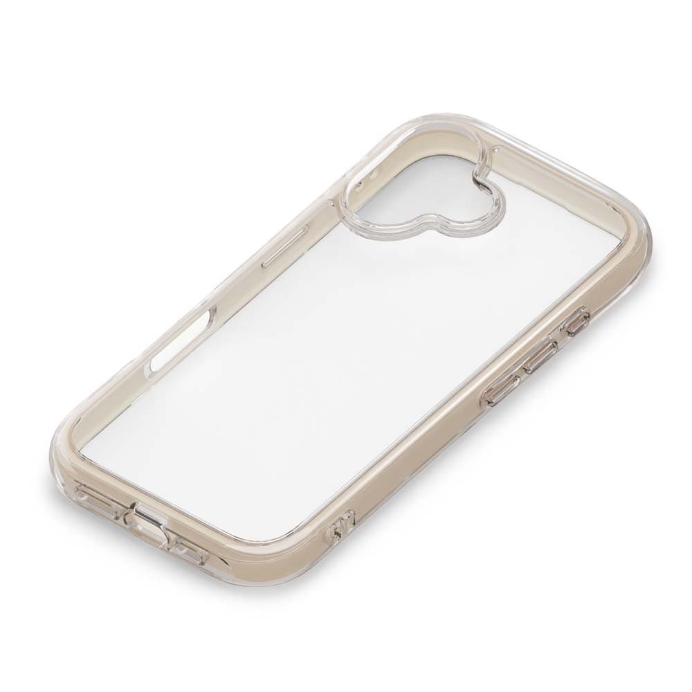 PGA iPhone 16用エアクッションケース モカ PG-24APTA02BE