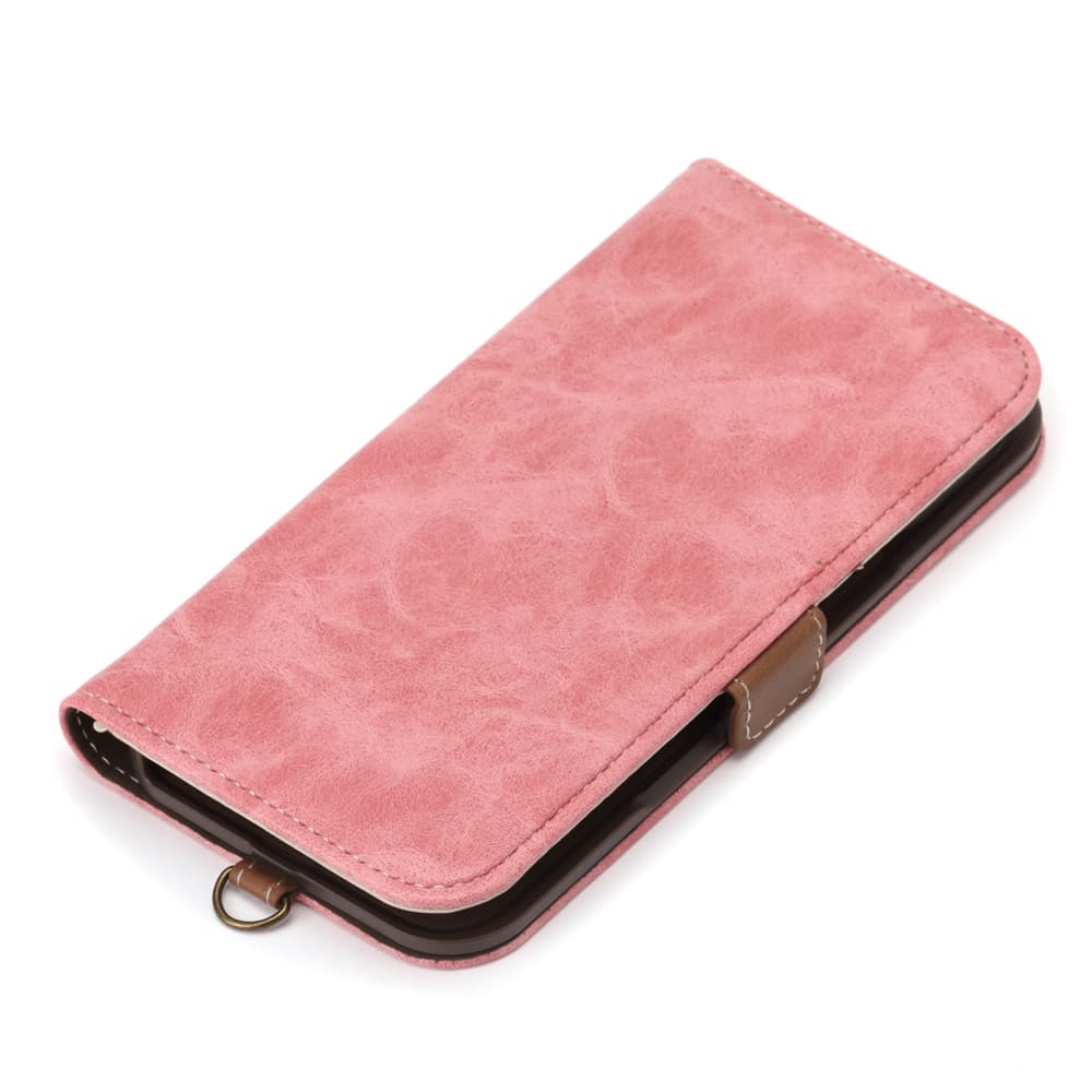 PGA iPhone 17用フリップカバー ダスティピンク PG-25AFP03PK