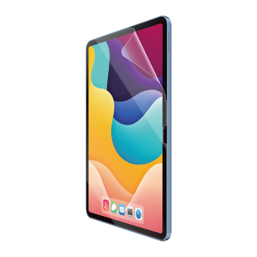 エレコム ELECOM iPad第10世代 用 フィルム 超透明 固定シール付 指紋防止 気泡防止 TB-A24RFLFANG