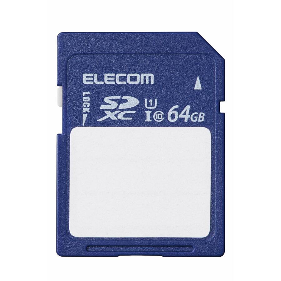 エレコム ELECOM SDXCメモリカード(64GB) MF-FS064GU11C