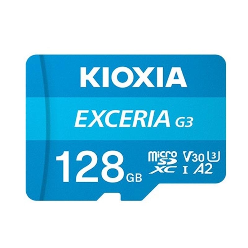 KIOXIA キオクシア EXCERIA G3 microSDXC UHS-I メモリカード 容量:128GB KMU-C128G