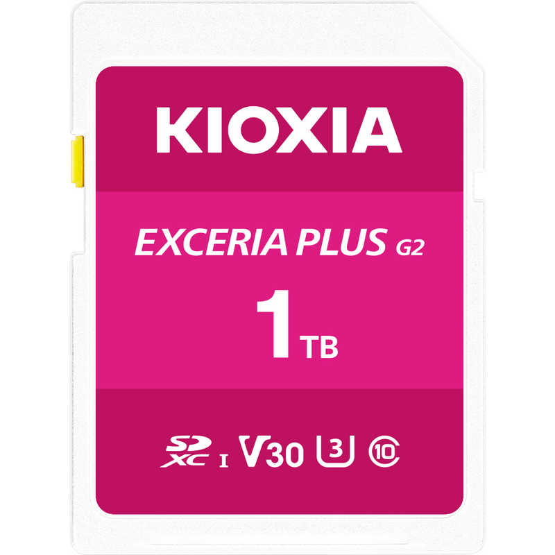 KIOXIA キオクシア SDXCカード EXCERIA PLUS(エクセリアプラス) ［Class10 /1TB］ ピンク KSDH-B001T
