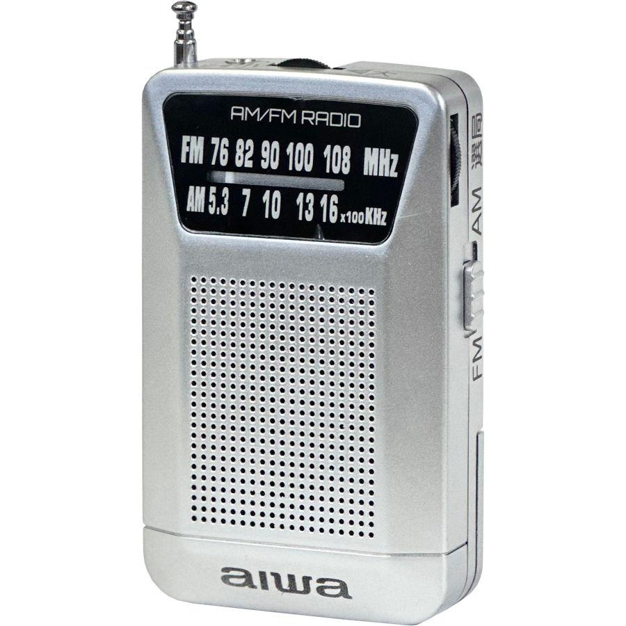 アイワ aiwa ポータブルポケットラジオ GAA4-PPR0001-SV
