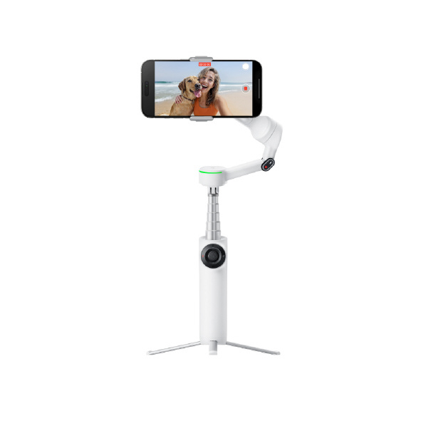 Insta360 Flow 2 Pro AI追跡搭載 3軸スマホ用ジンバル クリエイターバンドル サミットホワイト CINSABQB-FLOW205