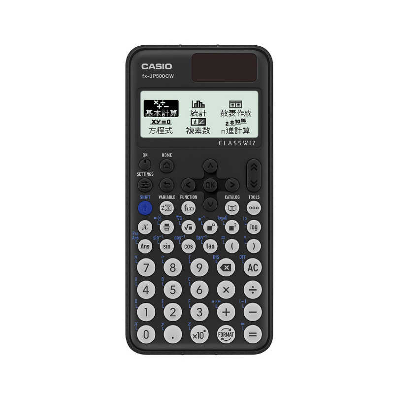 カシオ CASIO スタンダード関数電卓 ClassWiz FX-JP500CW-N
