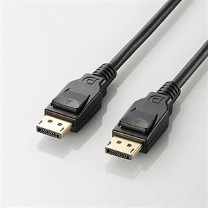 エレコム ELECOM DisplayPortケーブル(2-0m) ブラック CAC-DP1220BK