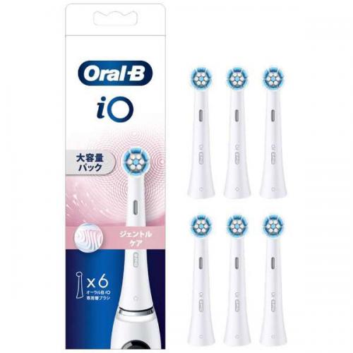ブラウン BRAUN 替えブラシ iOシリーズ用 ジェントルケア 6本 IORBSW-6EL