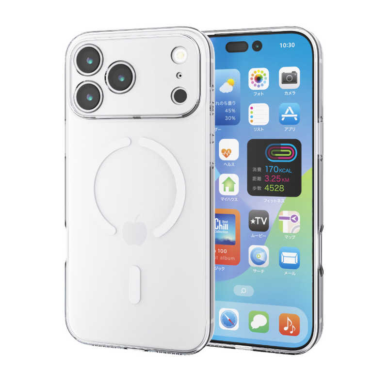 エレコム ELECOM iPhone 17 ProMax用ソフトケース 極限 MAGKEEP クリア PM-A25DUCTKMGCR