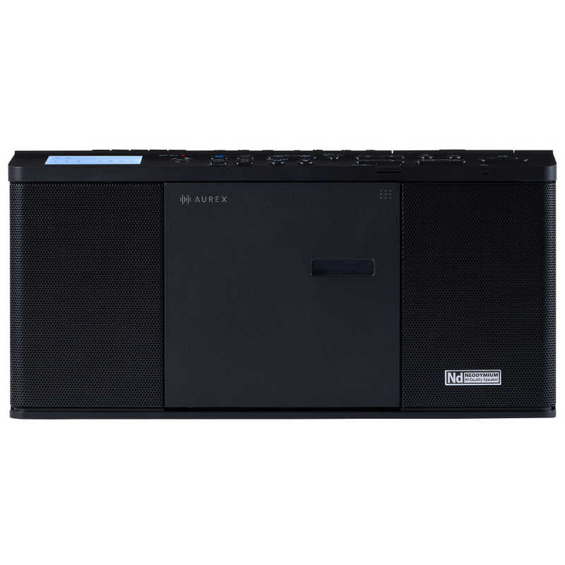 東芝　TOSHIBA CDラジオ AUREX ［ワイドFM対応 / Bluetooth対応］ ブラック AX-CR90-K