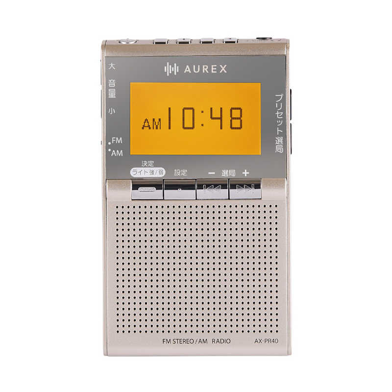 東芝 TOSHIBA ポケットラジオ AX-PR40(N)