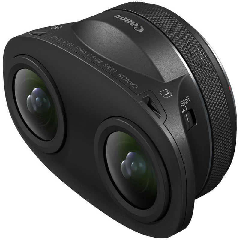 キャノン Canon カメラレンズ RF-S3.9mm F3.5 STM DUAL FISHEYE 3D VRレンズ ［ キャノン CanonRF / 単焦点レンズ ］ RFS3.9F3.5STMDF