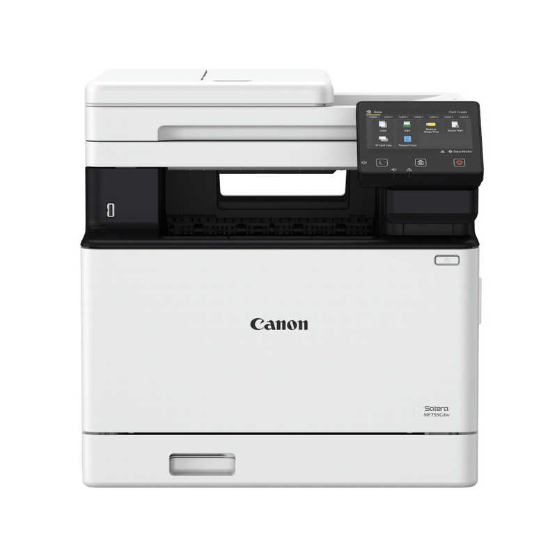 キヤノン CANON レーザビームプリンタ複合機 Satera(サテラ)【A4/カラー/MFP/プリンター/コピー/スキャナー/FAX/両面同時読み取りADF/無線LANモデル】 MF755CDW