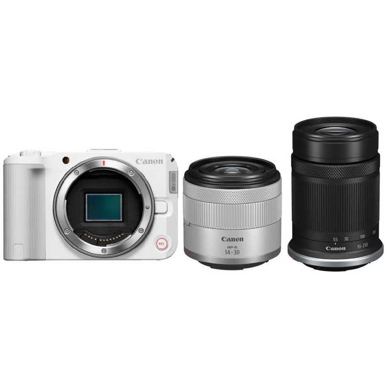 キヤノン EOS R50 V(ホワイト)・ダブルズームキット EOSR50V EOSR50VWHWZK