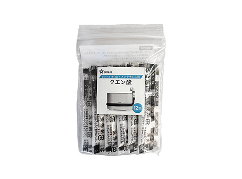 シリウス 介護用洗身用具　switle BODY 専用クエン酸 12包　SWB-CA012